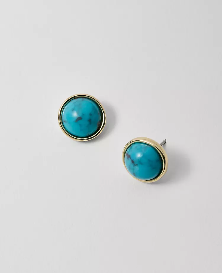 Chic and Timeless: Turquoise Jewelry Picks for Women Over 50 Tania Stephens 50 is not old fashion blogger earrings