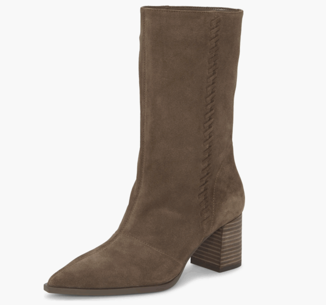 Vince Camuto Lorrys Whipstitch Block Heel Boot fall 2025 shoes from Nordstrom