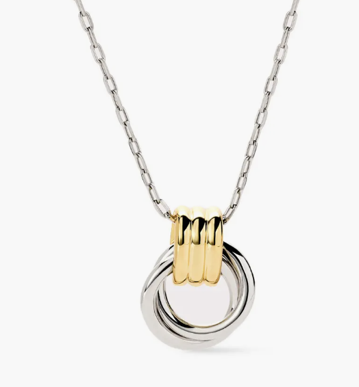 Ana Luisa Mixed Metal Pendant Necklace, stylish jewelry for fall 2025 nordstrom
