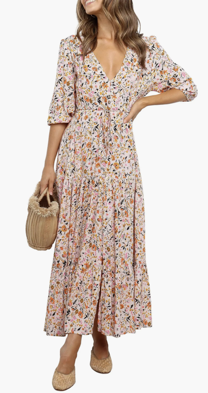 Fall Dresses Under $100 That Don’t Look Cheap tania stephens 50 is not old fashion blogger floral