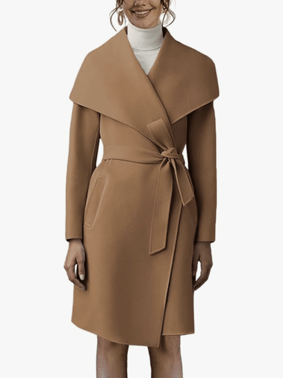 CAMEL WRAP JACKET FROM AMAZON