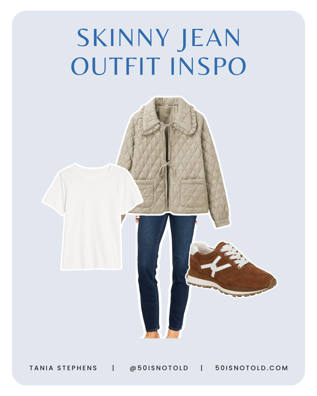 How to style skinny jeans for fall 2025