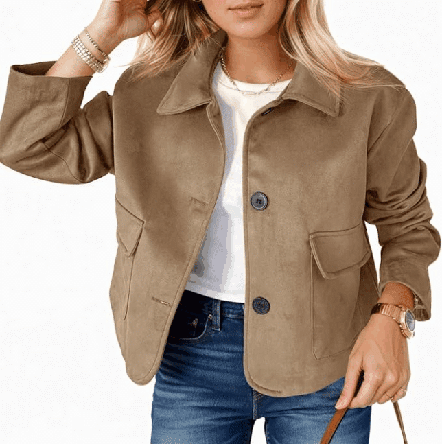 SUEDE JACKET