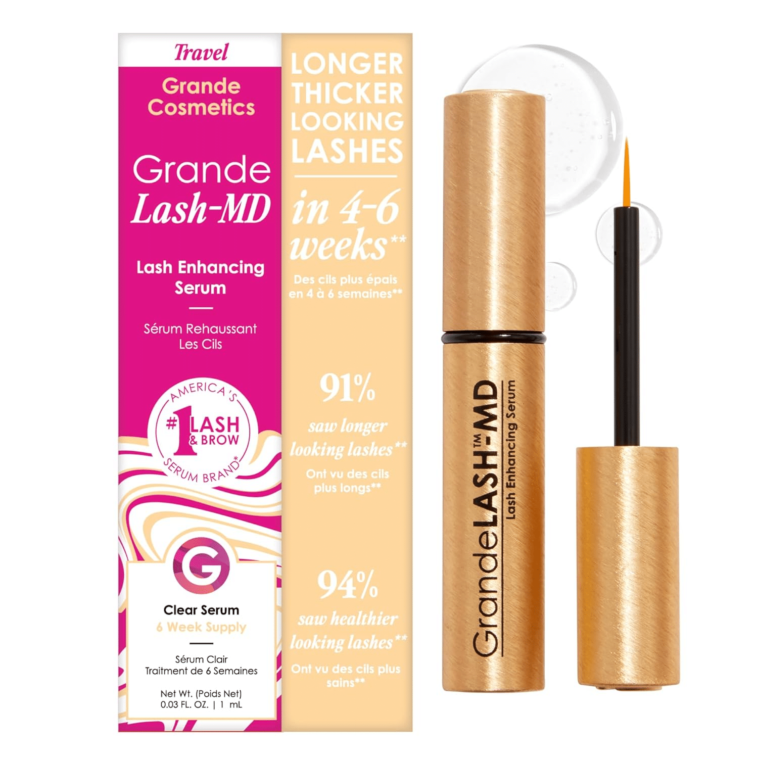 Do Lash or Eyebrow Growth Serums Really Work After 50? 50 is not old fashion blogger tania stephens  grandelash