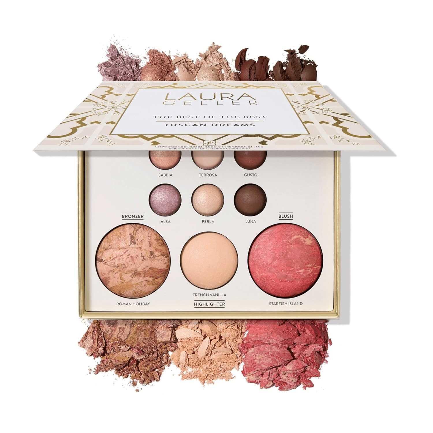 The Best Eyeshadow Palettes for Mature Women 50 is not old fashion blogger tania stephens laura geller