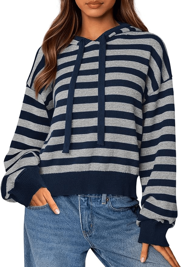 Striped Hoodie Preppy Timeless Shirts from Amazon 2025