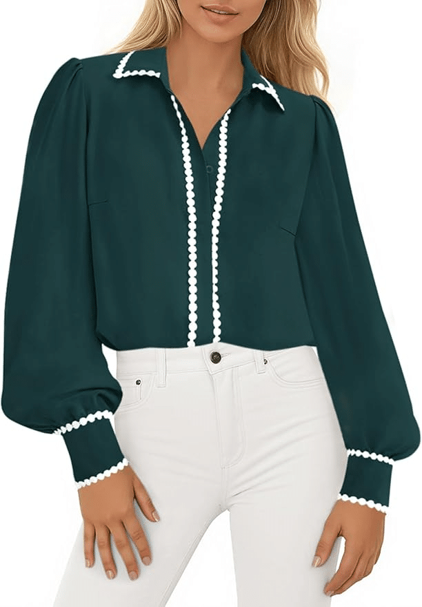 Cute Timeless Classic Affordable Blouses Tops Shirts for Women over 50 for Fall 2025