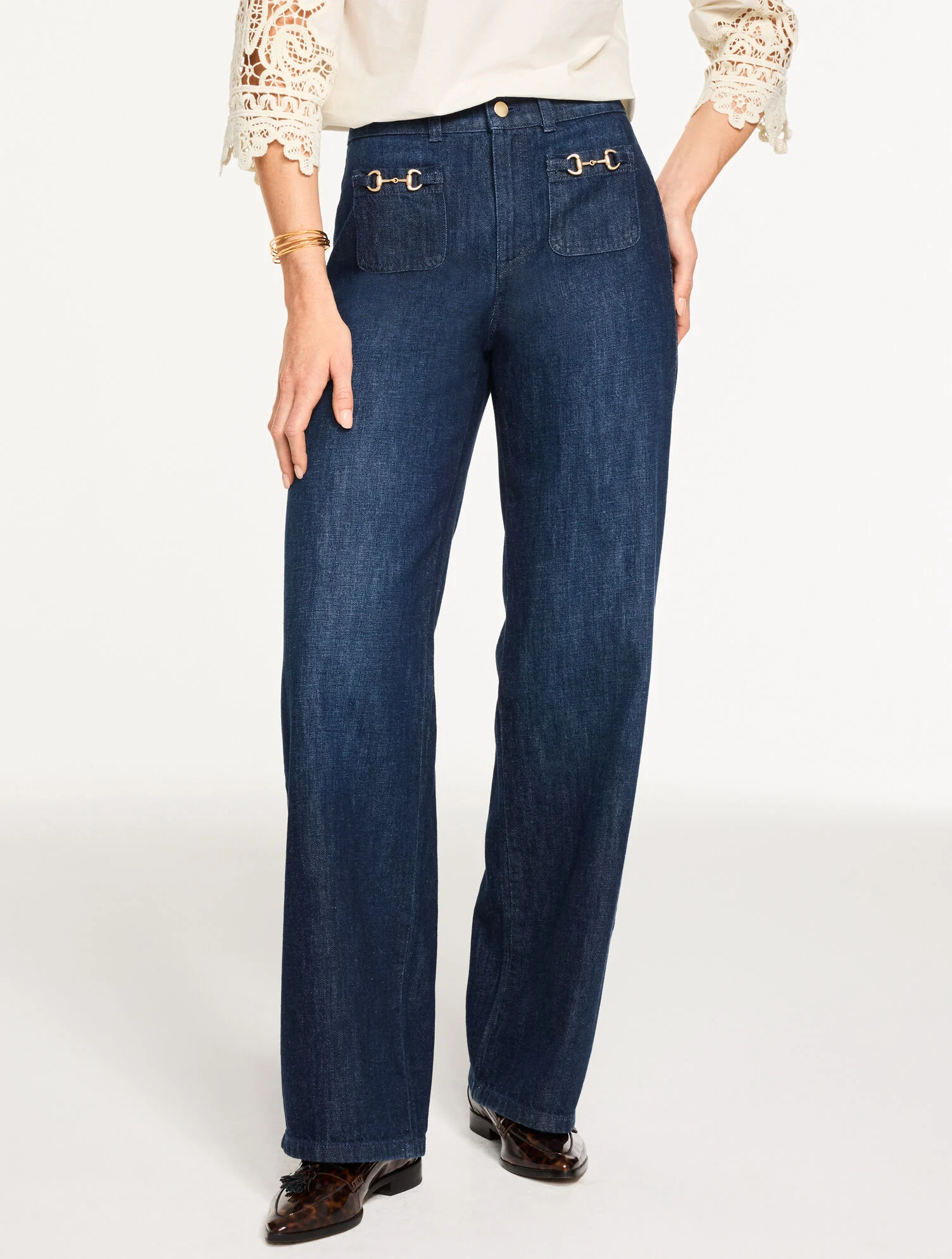 The Best Talbots Jeans for Women Over 50 (Tried and Tested) tania stephens 50 is not old fashion blogger  wellington wash