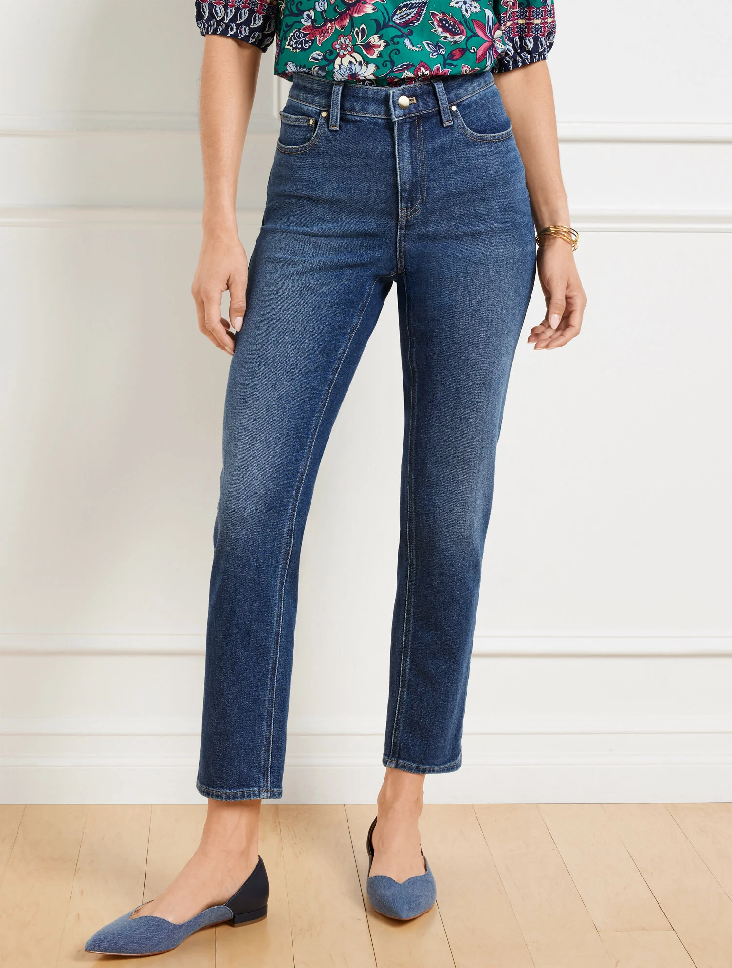 The Best Talbots Jeans for Women Over 50 (Tried and Tested) tania stephens 50 is not old fashion blogger penelope