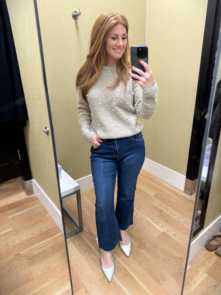 Lauren Conrad Super High-Rise Wildflower Wide Leg Cropped Pants