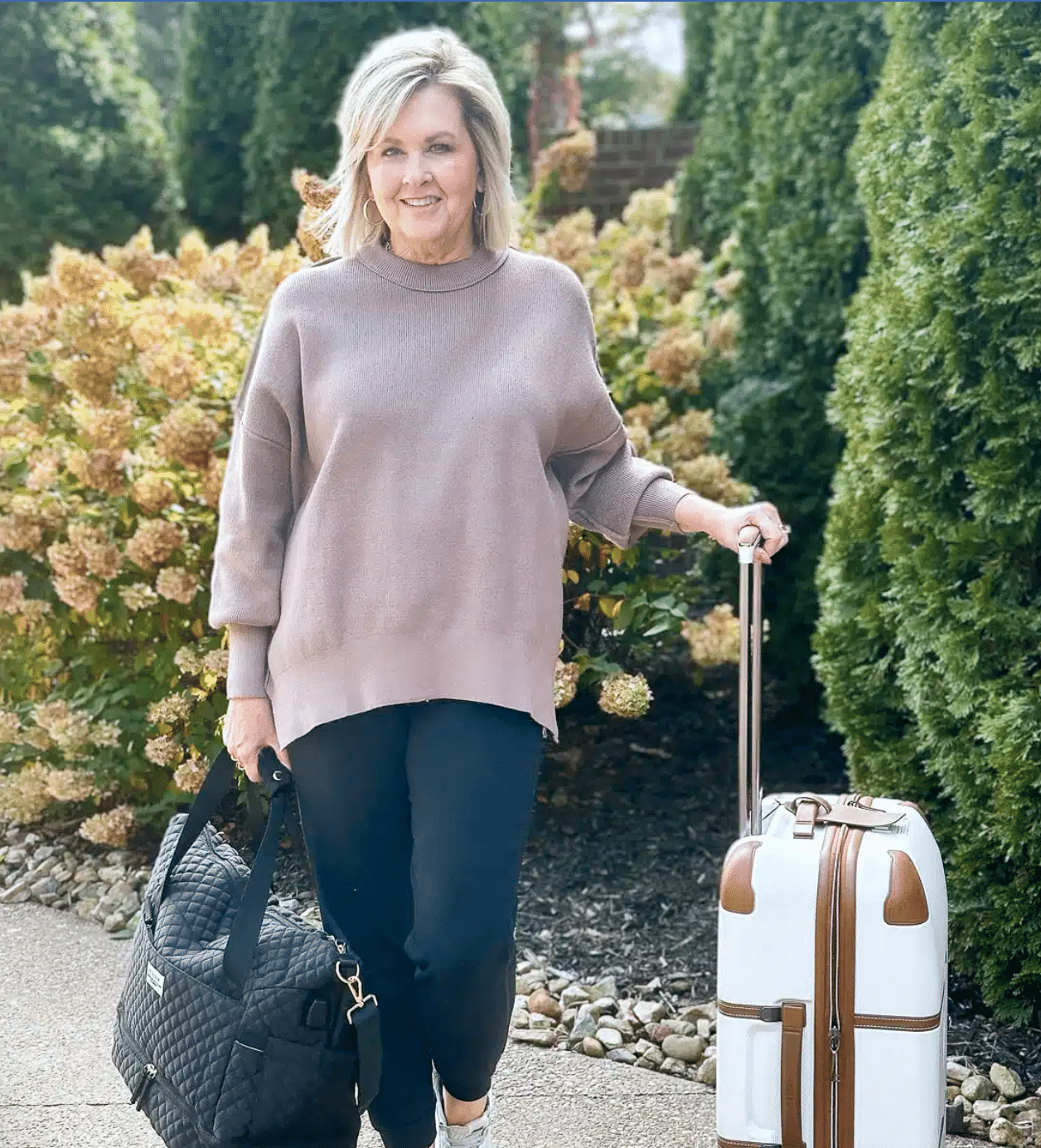 LILLUSORY Women's Oversized Batwing Sweater