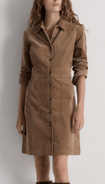 How to Wear Corduroy This Fall: Timeless Styles for Women Over 50 tania stephens 50 is not old fashion blogger quincer