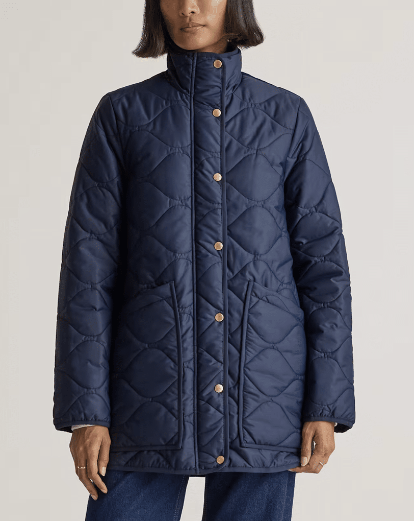 QUINCE Featherless Quilted Puffer Jacket