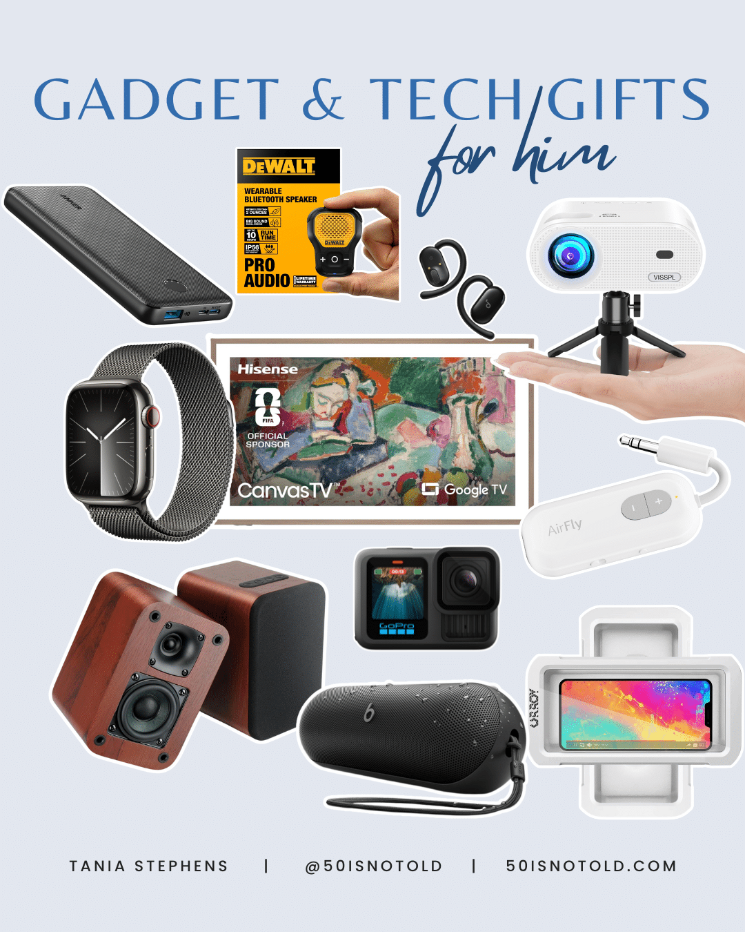 gadget and tech gifts for men husbands grandpas brothers uncle adult son for holiday christmas birthdays from amazon