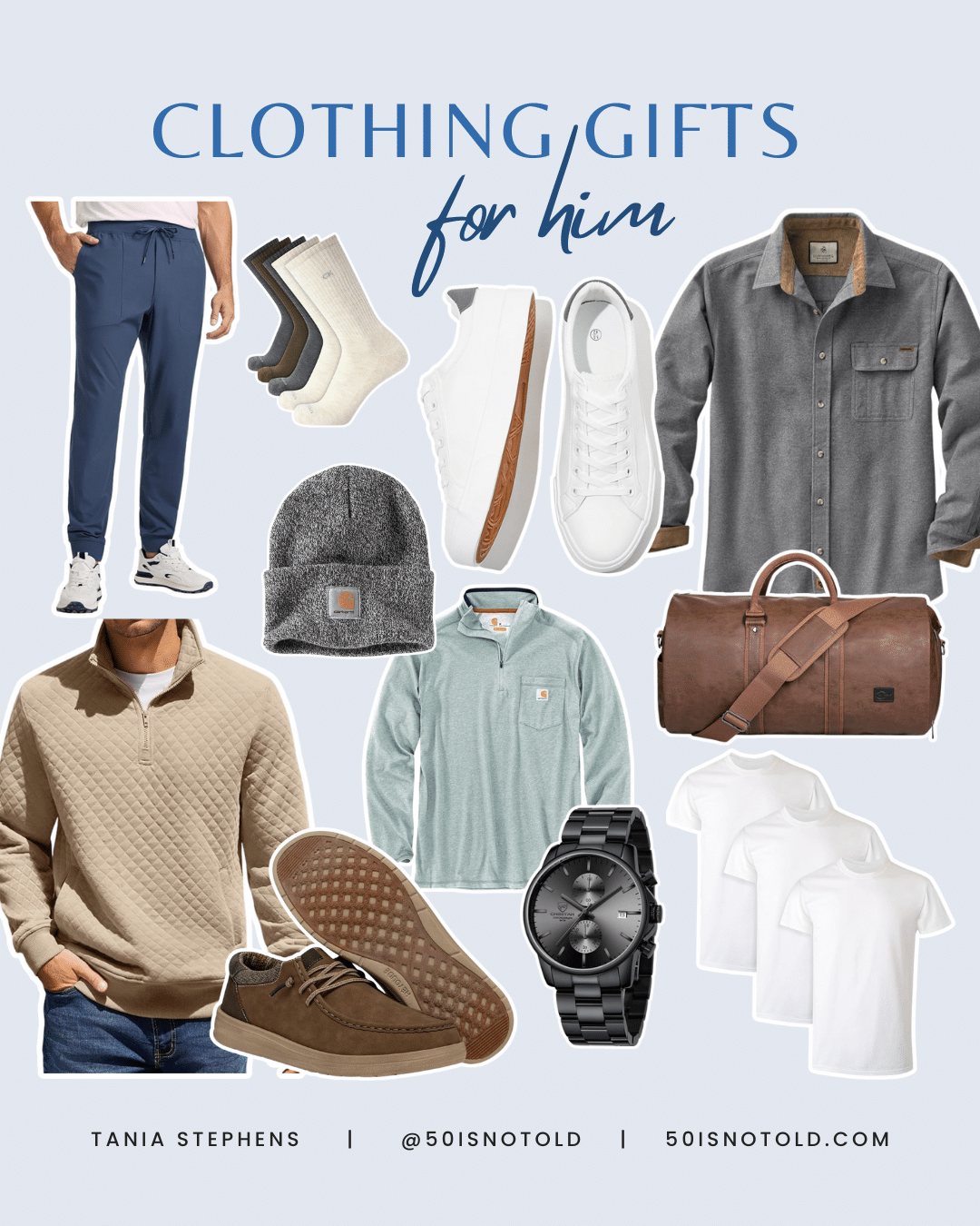 CLOTHING AND ACCESSORY GIFTS FOR HIM FOR HOLIDAY CHRISTMAS BIRTHDAY PRESENTS FROM AMAZON