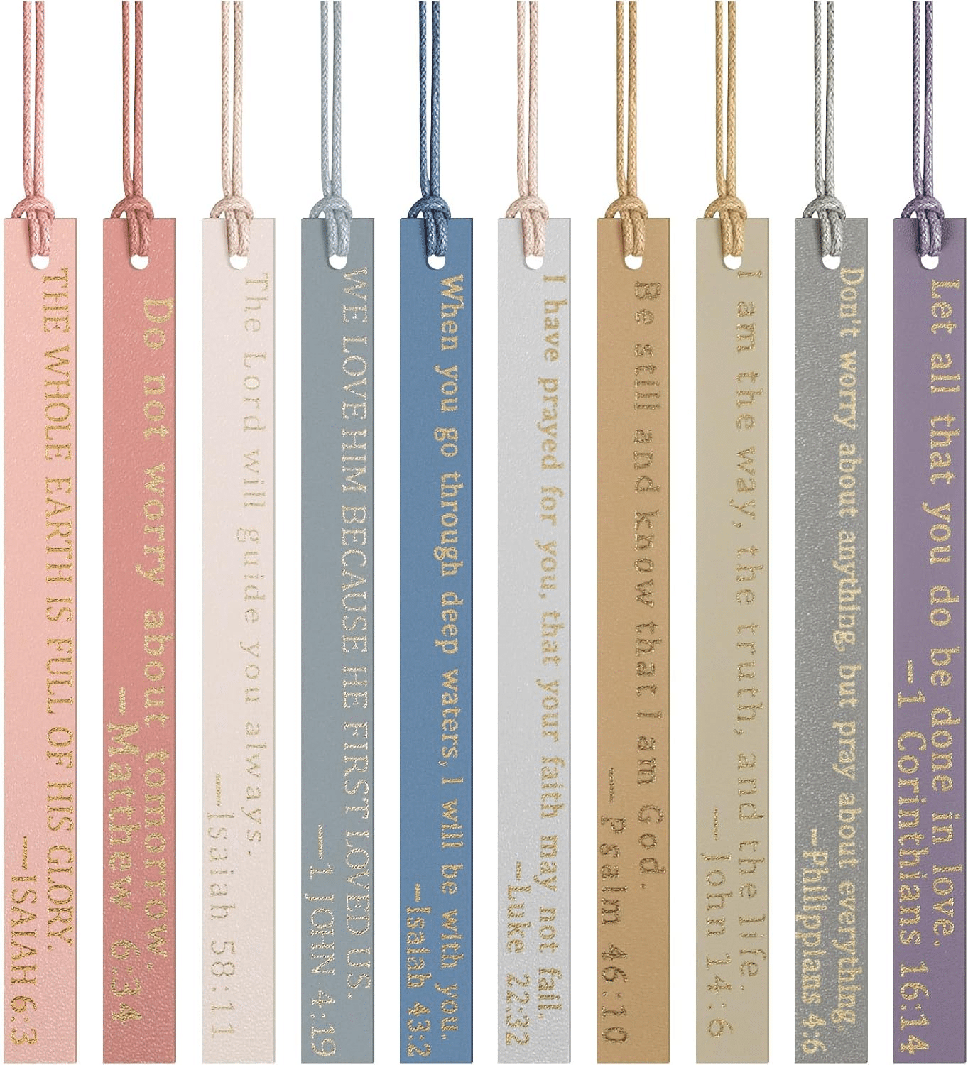 Christian Leather Bookmark Gifts for Women Of Faith