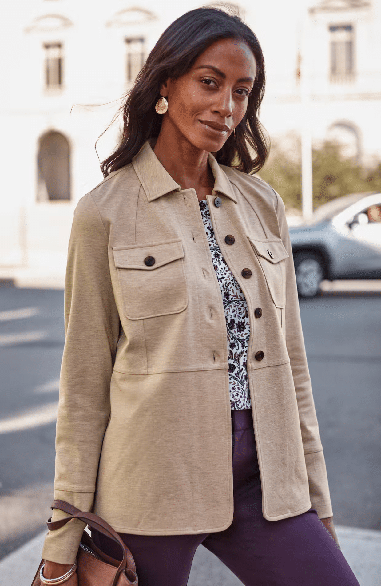 J.Jill Fall 2025 New Arrivals That Women 50+ Will Love tania stephens 50 is not old fashion blogger jacket