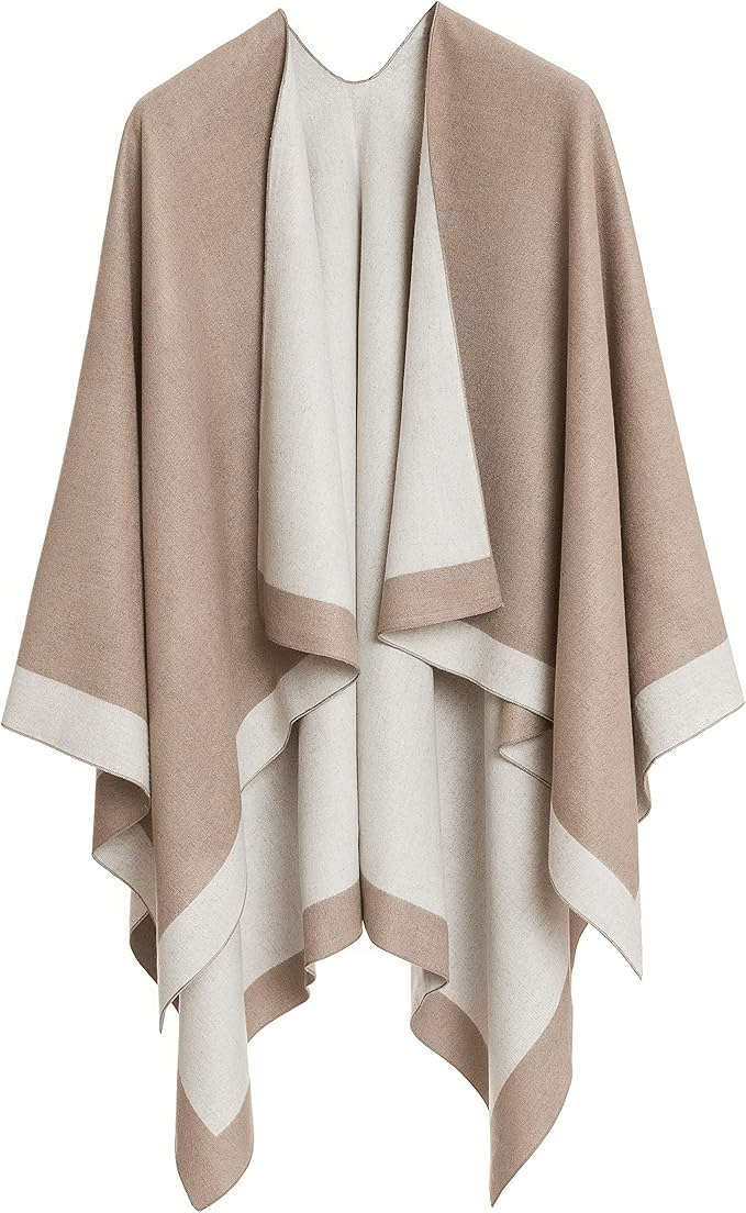 Ponchos and Wraps That Make Every Fall Outfit Feel Instantly Stylish 50 is not old tania stephens fashion blogger amazon