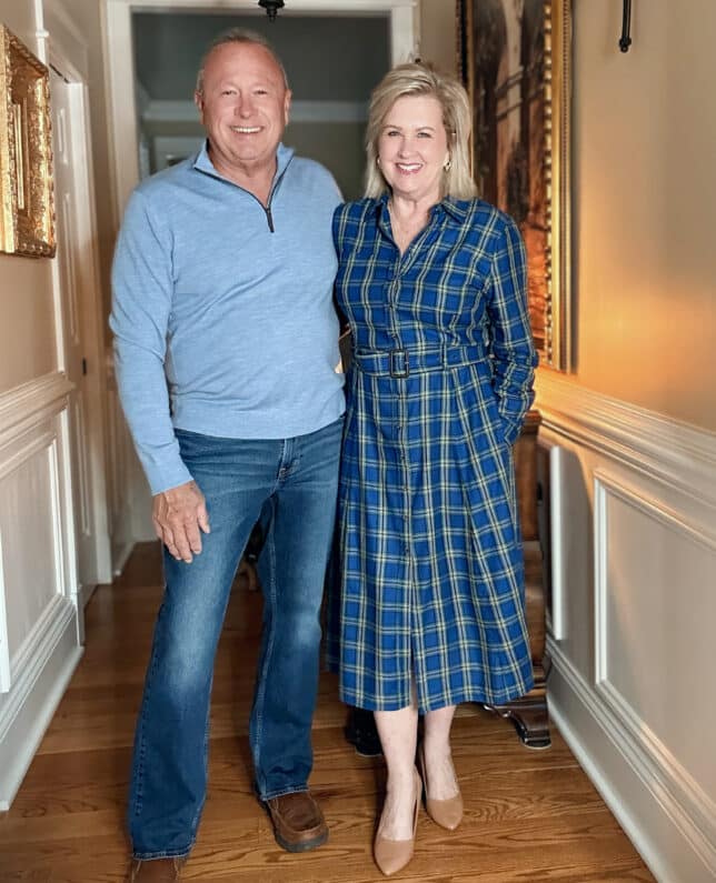 Joe and Tania in Untuckit, which is having a Black Friday Sale