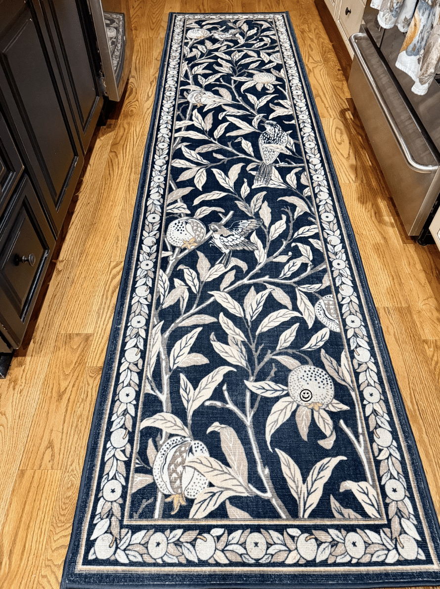 Tania's Ruggable runner  for the kitchen