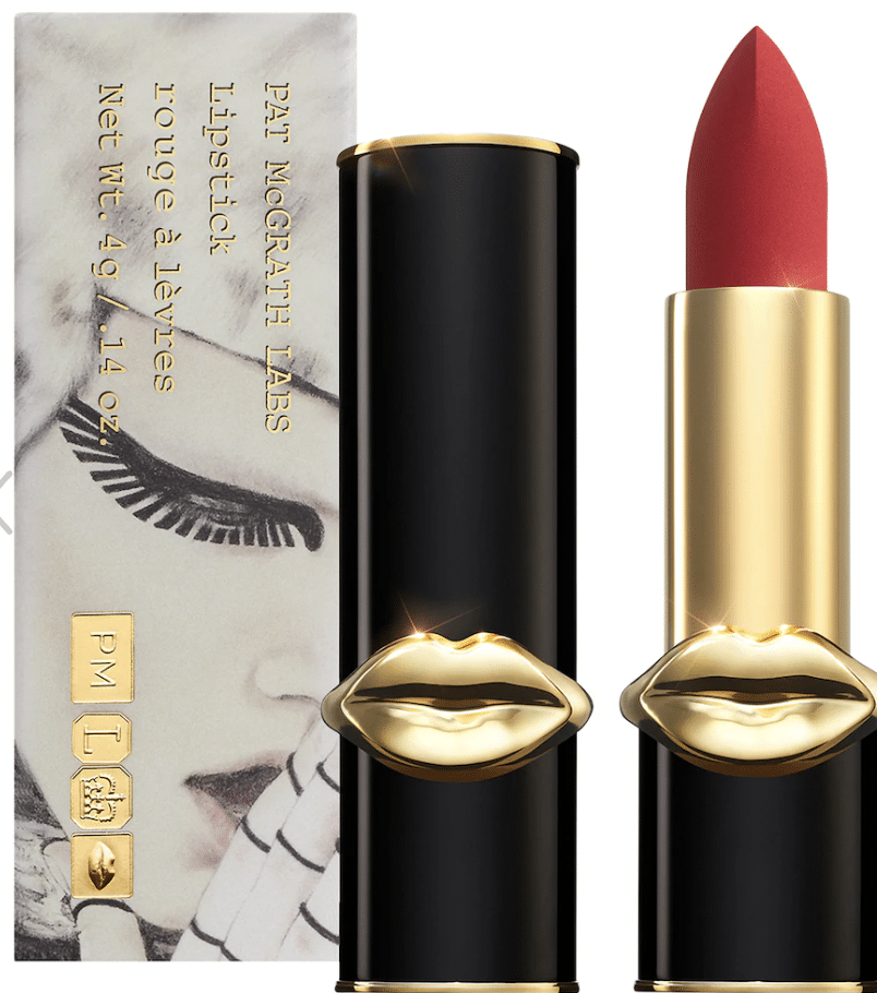 The Best Red Lipsticks for Women Over 50 tania stephens 50 is not old fashion blogger pat mcgrath