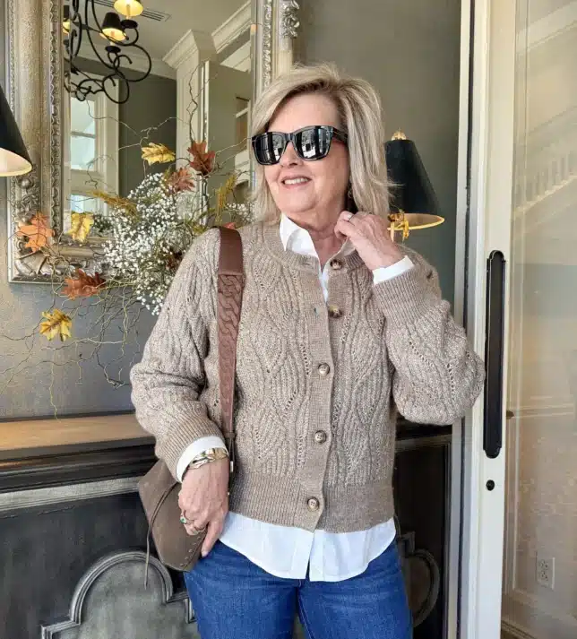 HOW TO WEAR BROWN THIS FALL AND WINTER WOMEN OVER 50