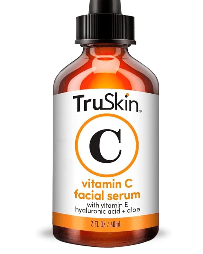 TruSkin Vitamin C Serum brightens dull dry skin for women over 50.