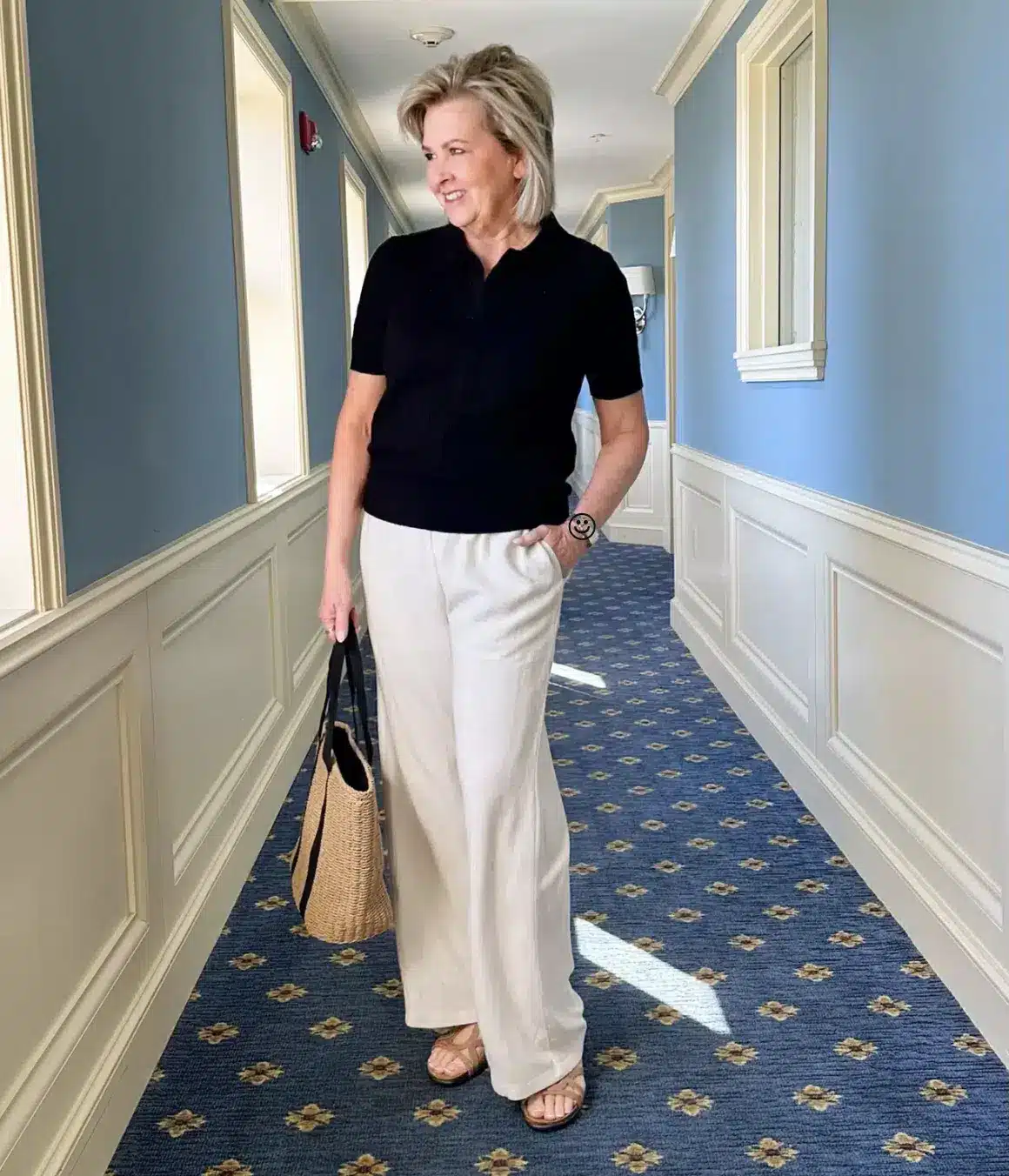 What shoes to wear with wide leg pants