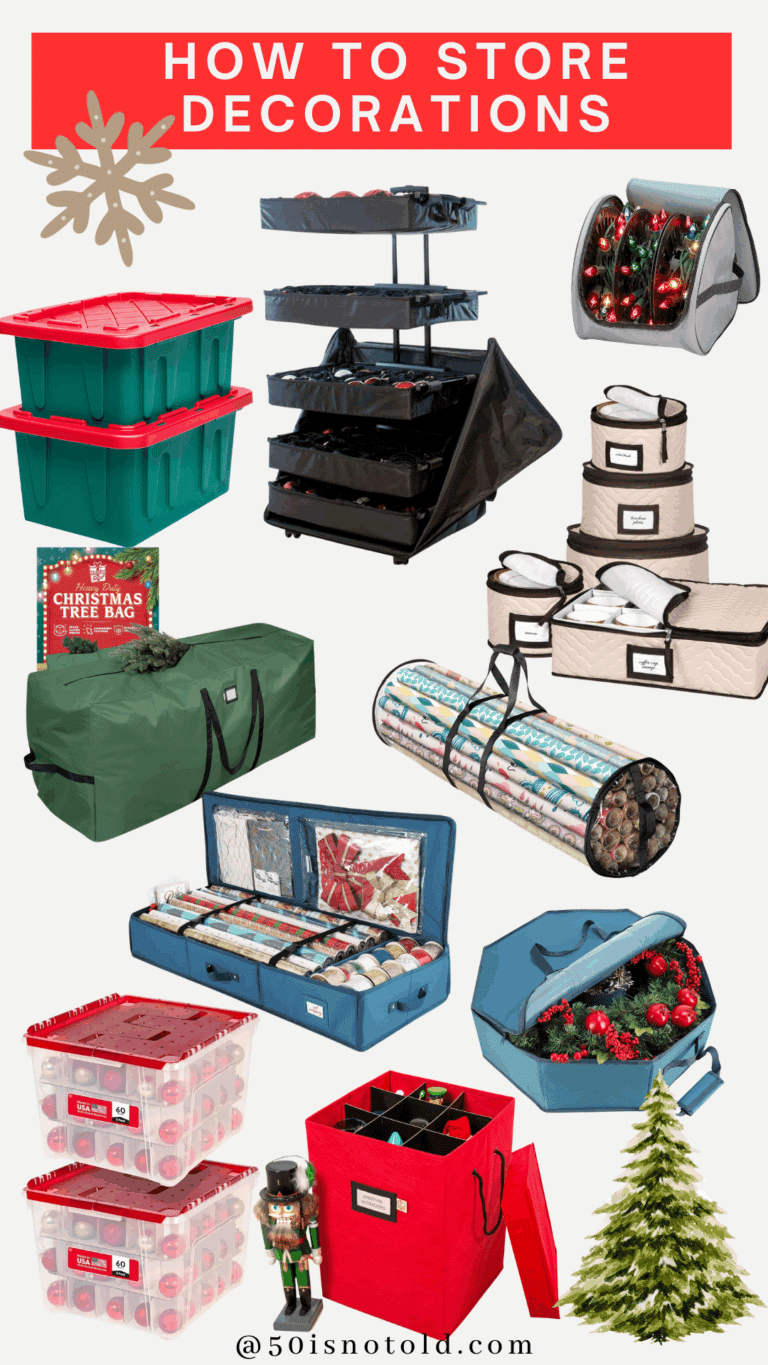 How to Store Decorations