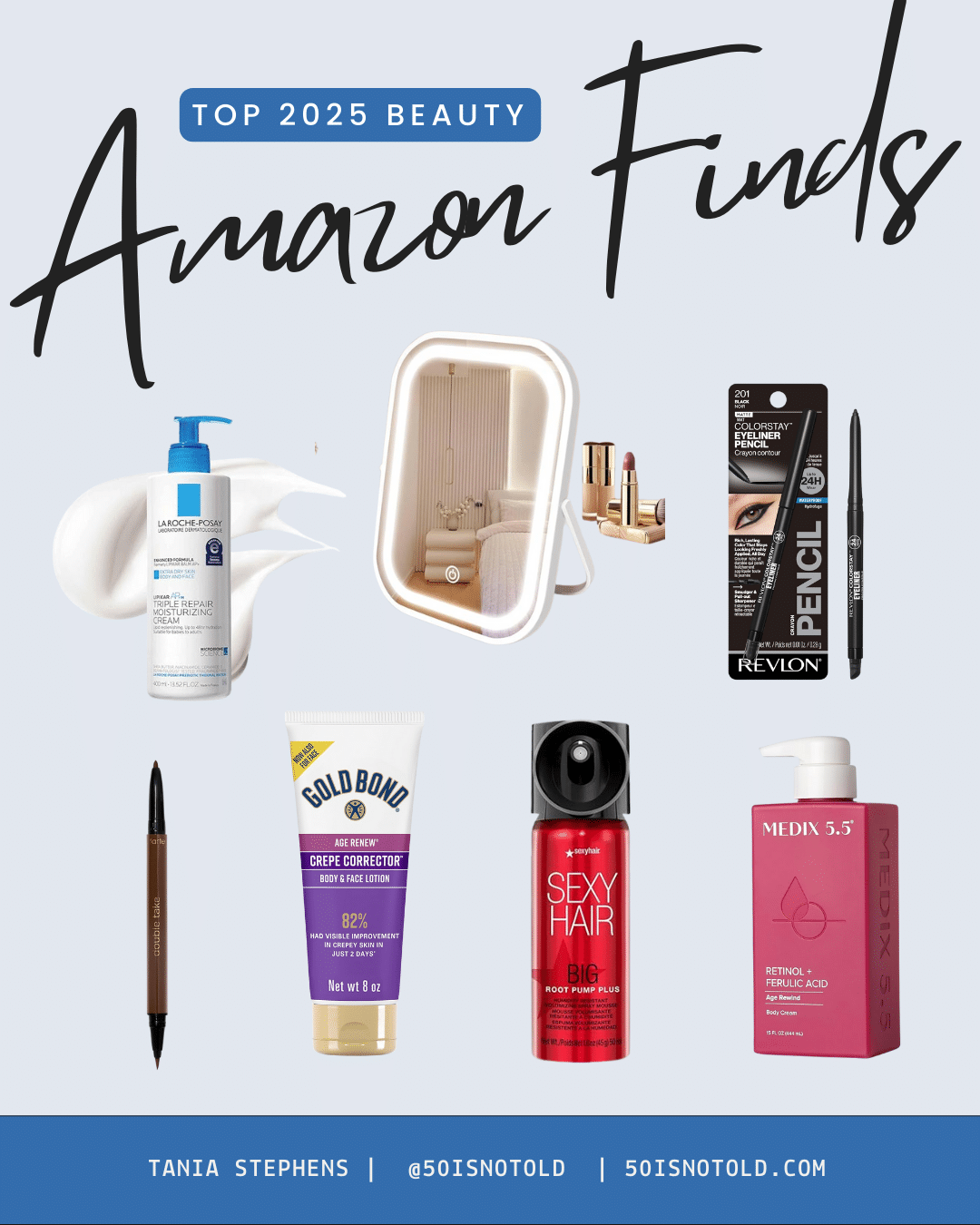 Tania's Top Amazon Beauty Finds of 2025