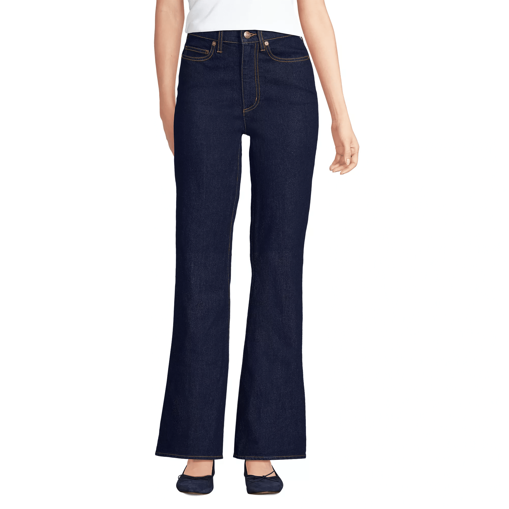 The Best Winter Jeans for 2026 50 is not old fashion blogger tania stephens flare