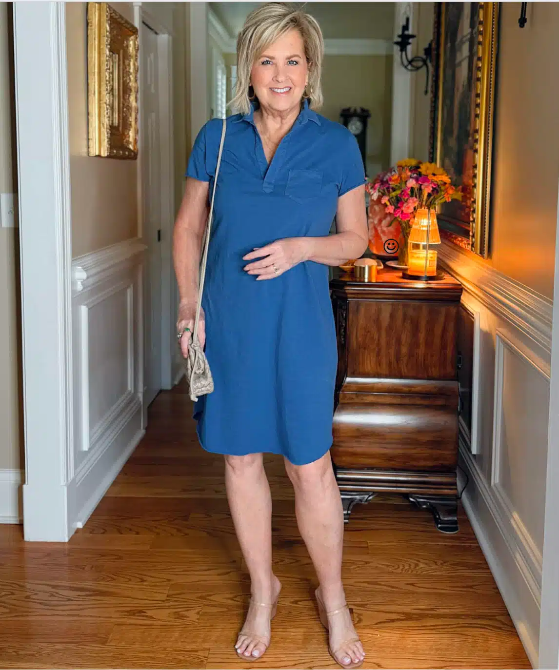 Blue Polo Dress from Frank & Eileen