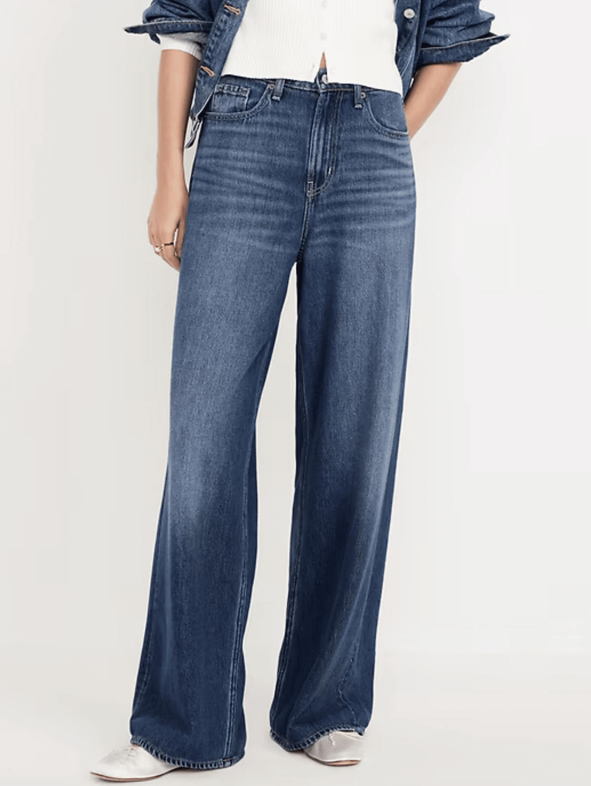 Best Wide-Leg Jeans for Women Over 50 in 2026 tania stephens 50 is not old fashion blogger baggy