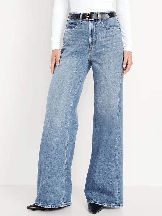 Best Wide-Leg Jeans for Women Over 50 in 2026 tania stephens 50 is not old fashion blogger super wide
