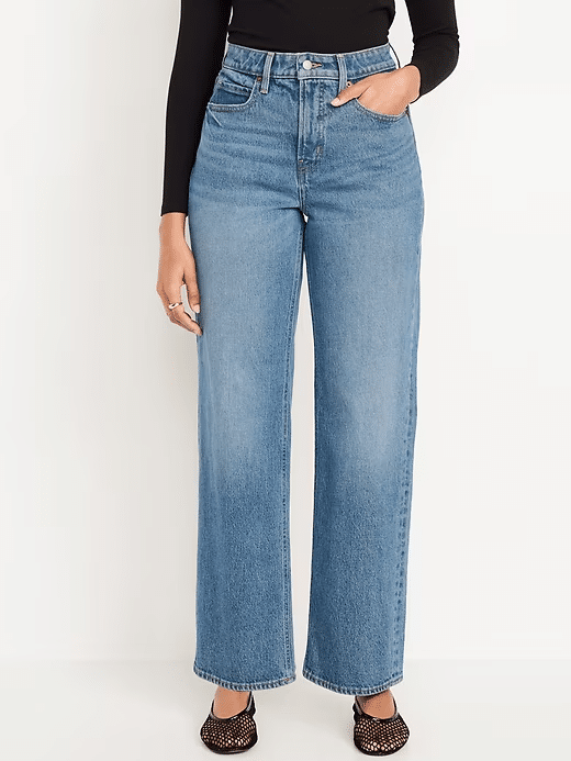 Best Wide-Leg Jeans for Women Over 50 in 2026 tania stephens 50 is not old fashion blogger curvy