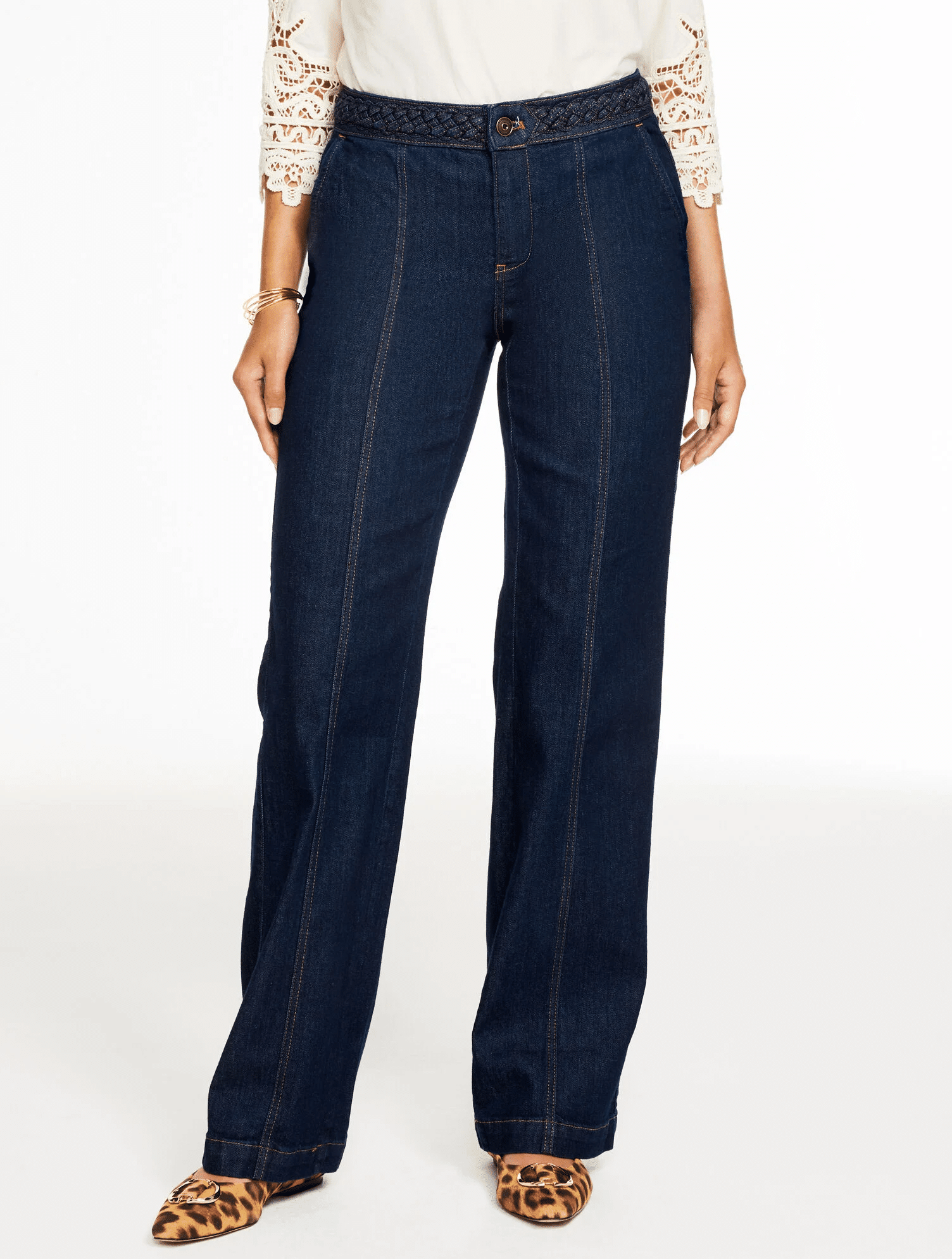 Best Wide-Leg Jeans for Women Over 50 in 2026 tania stephens 50 is not old fashion blogger trouser