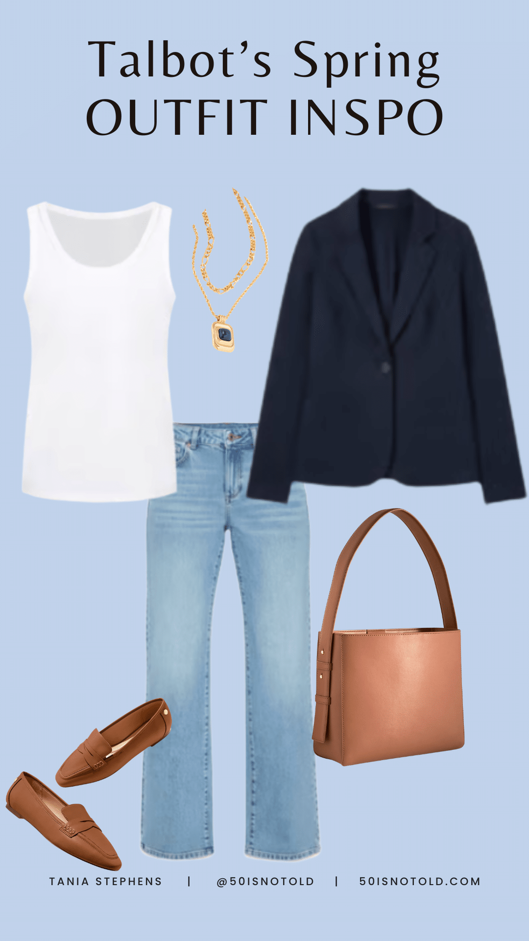 Talbot's Spring Outfit Graphic