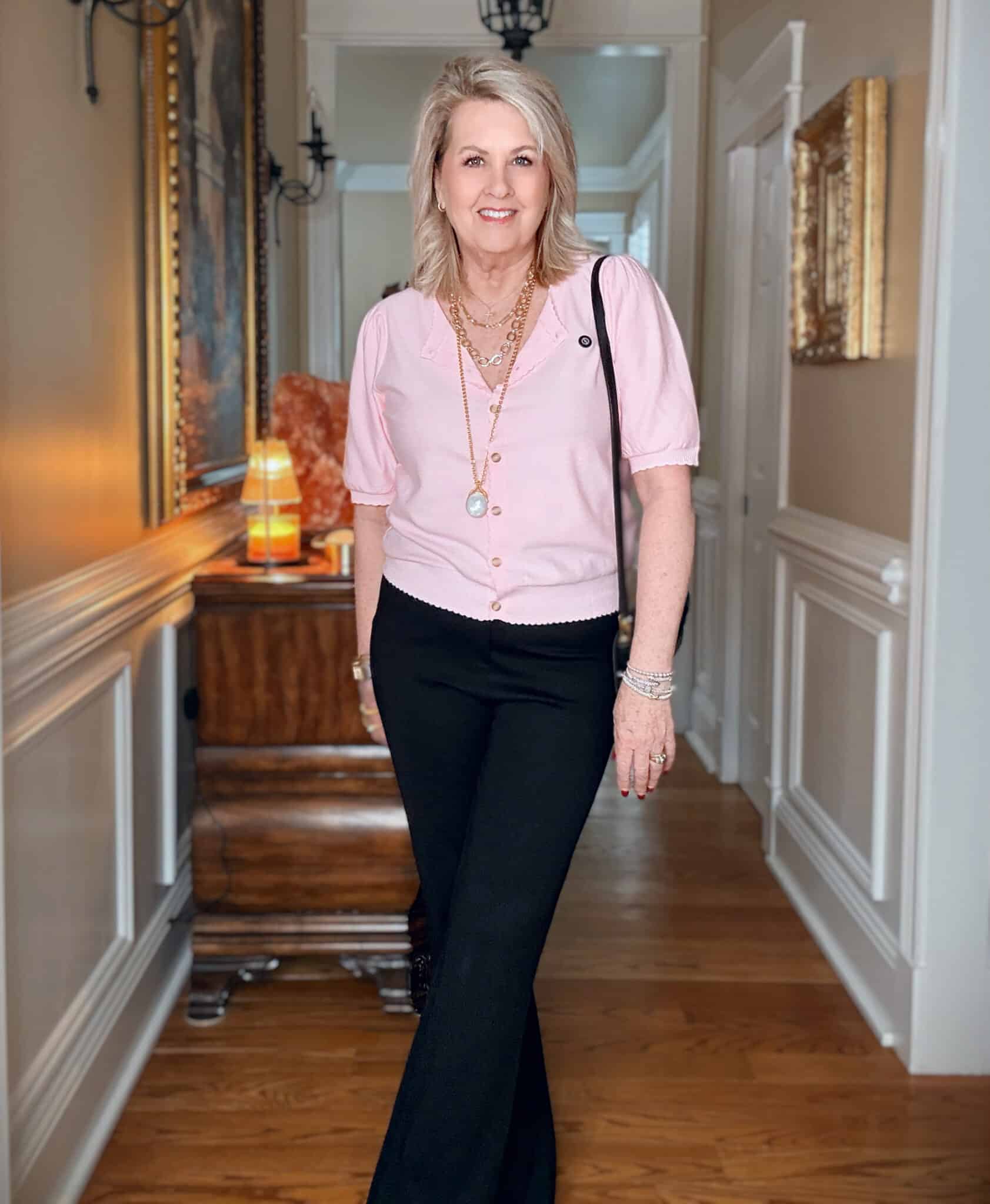 Flattering Pink Tops for Women Over 50 Styled Three Ways