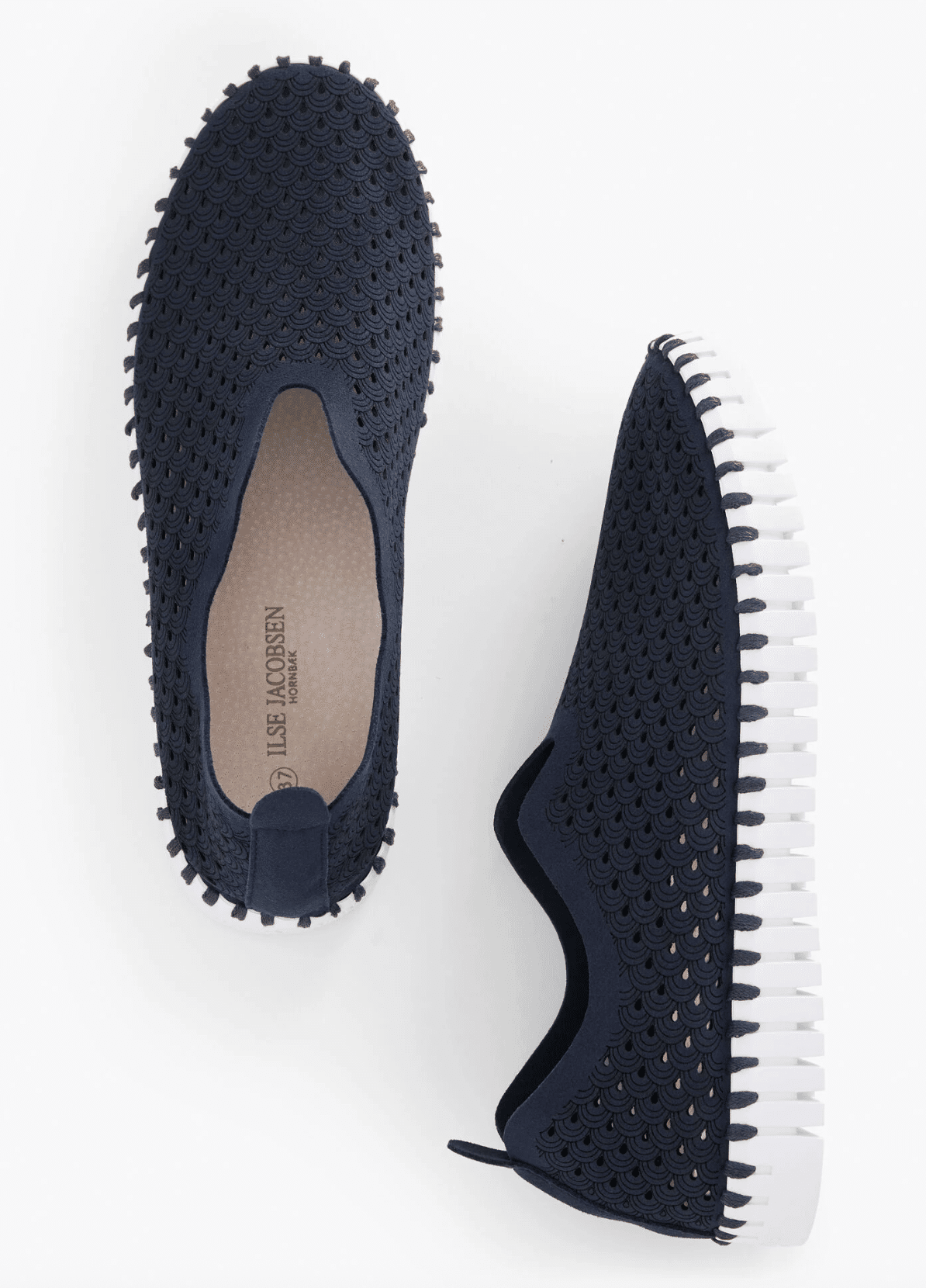 Lightweight flexible slip-on flats that look polished but feel soft and comfortable for travel or lunch outings