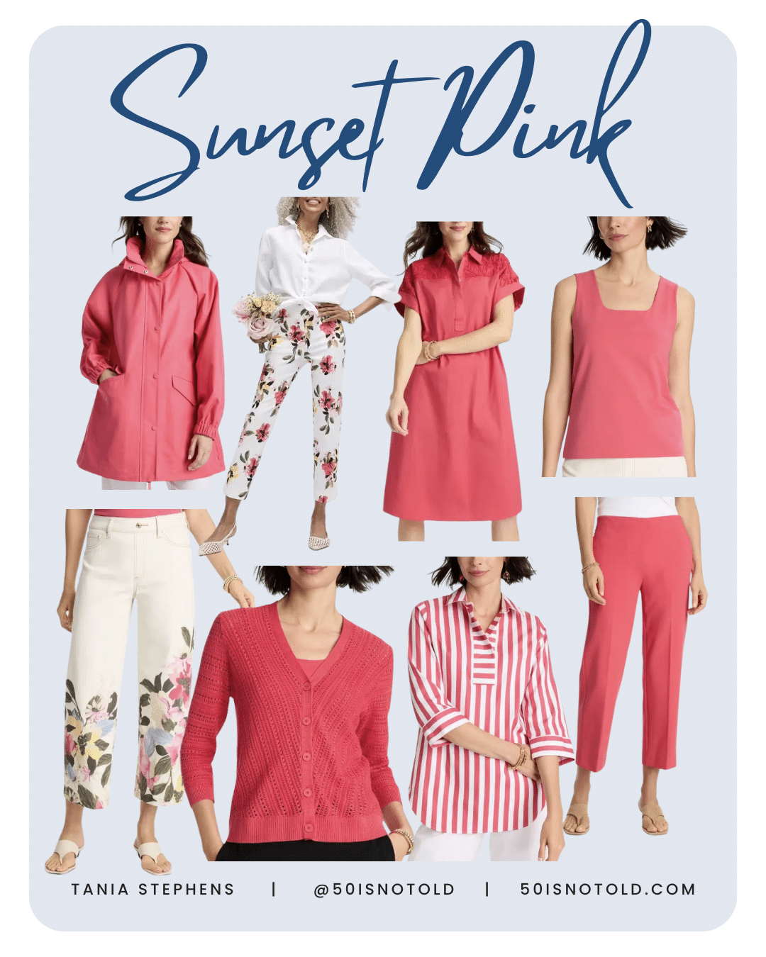 SUNSET PINK SPRING 2026 CHICOS