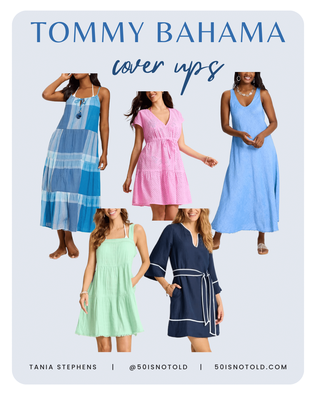 TOMMY BAHAMA COVER UP DRESSES SPRING SUMMER 2026