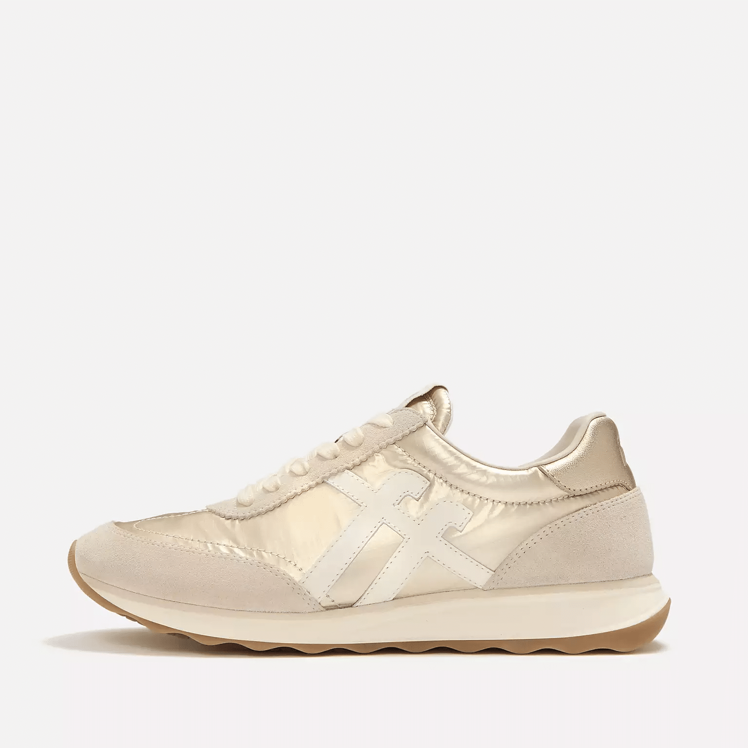 FitFlop metallic trainers