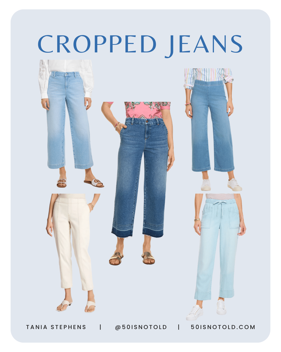CROPPED JEANS SPRING 2026