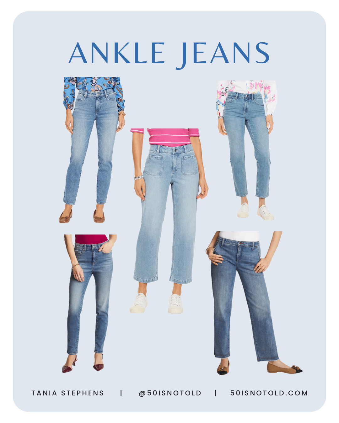 ANKLE JEANS SPRING 2026