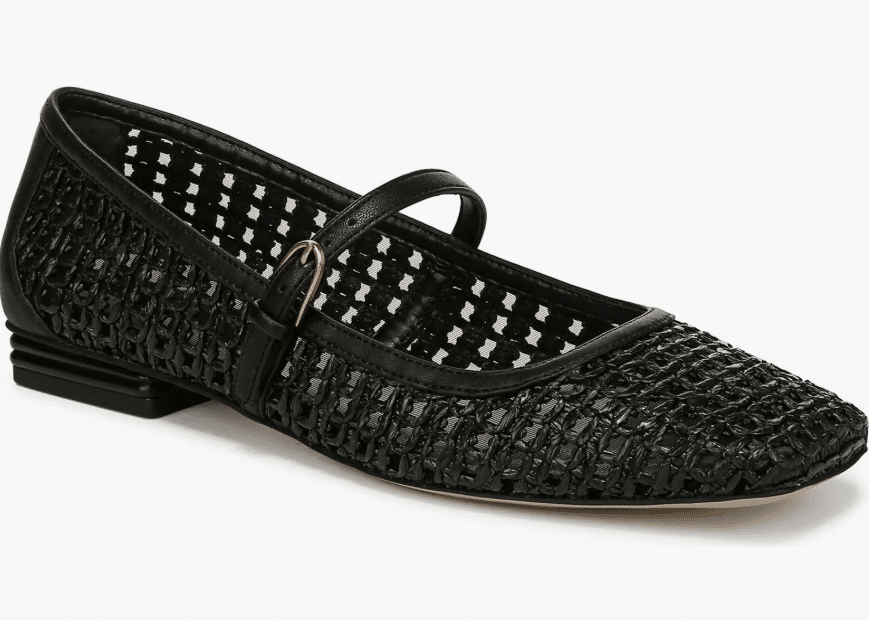 mesh tinsley mary jane flat