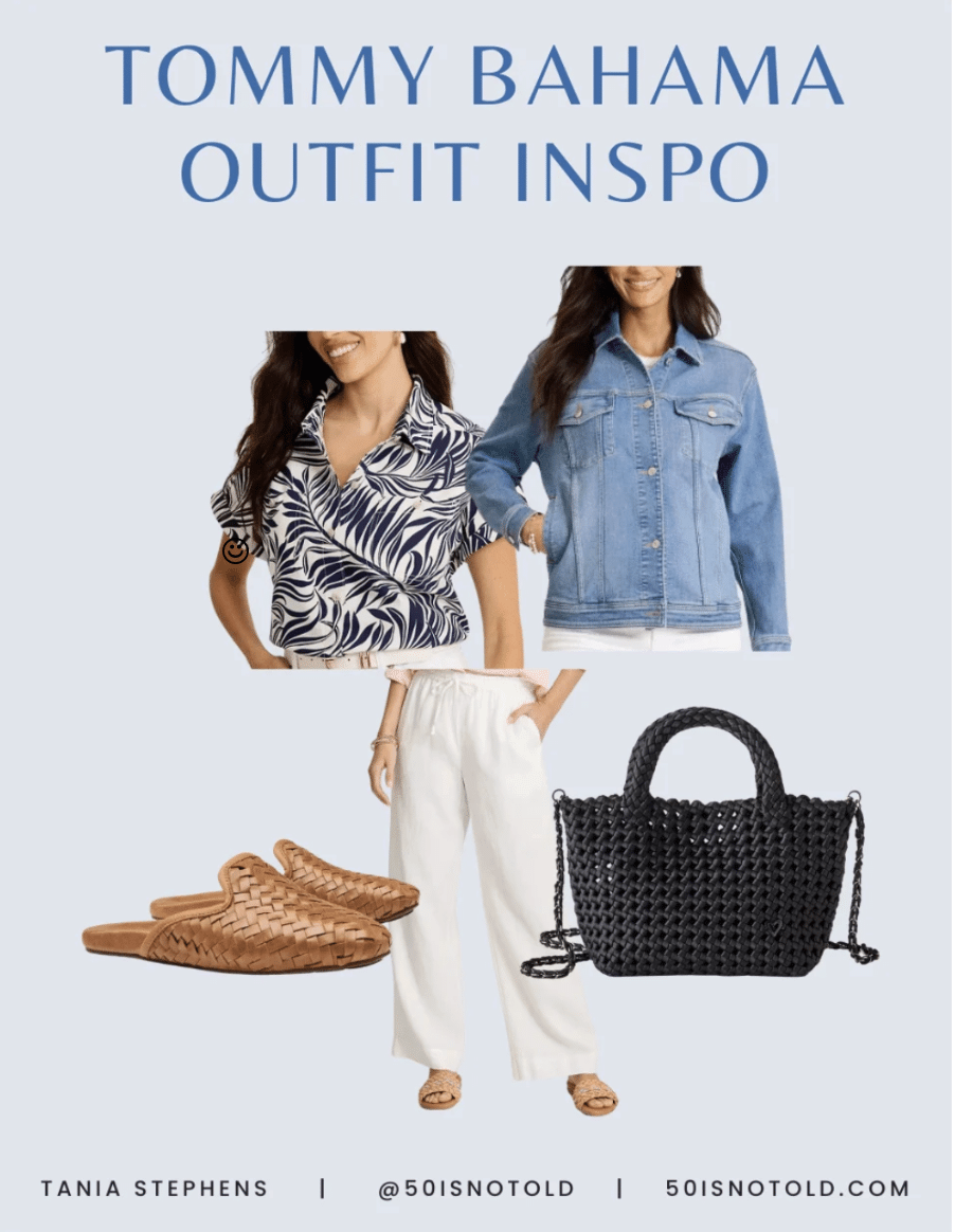 TOMMY BAHAMA CASUAL OUTFIT SPRING SUMMER 2026 WOMEN OVER 50
