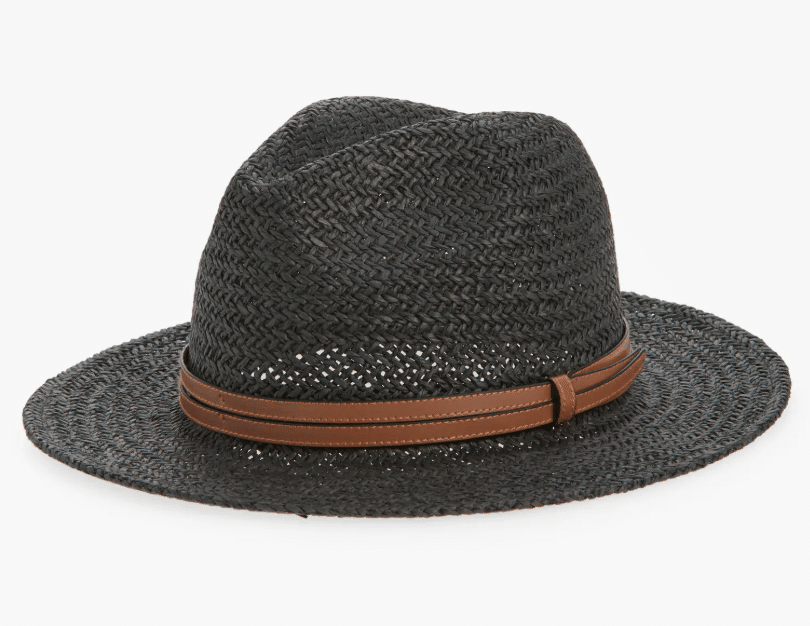 woven straw panama hat