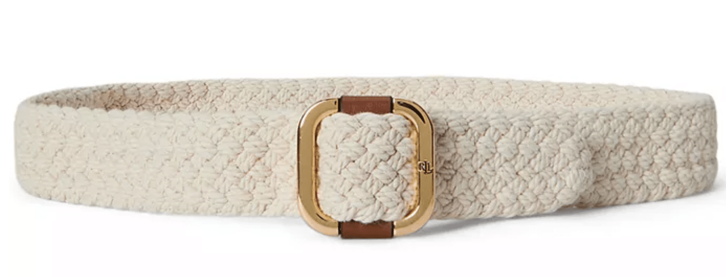 SPRING NEW ARRIVAL BELT FROM MACY'S BY LAUREN RALPH LAUREN
