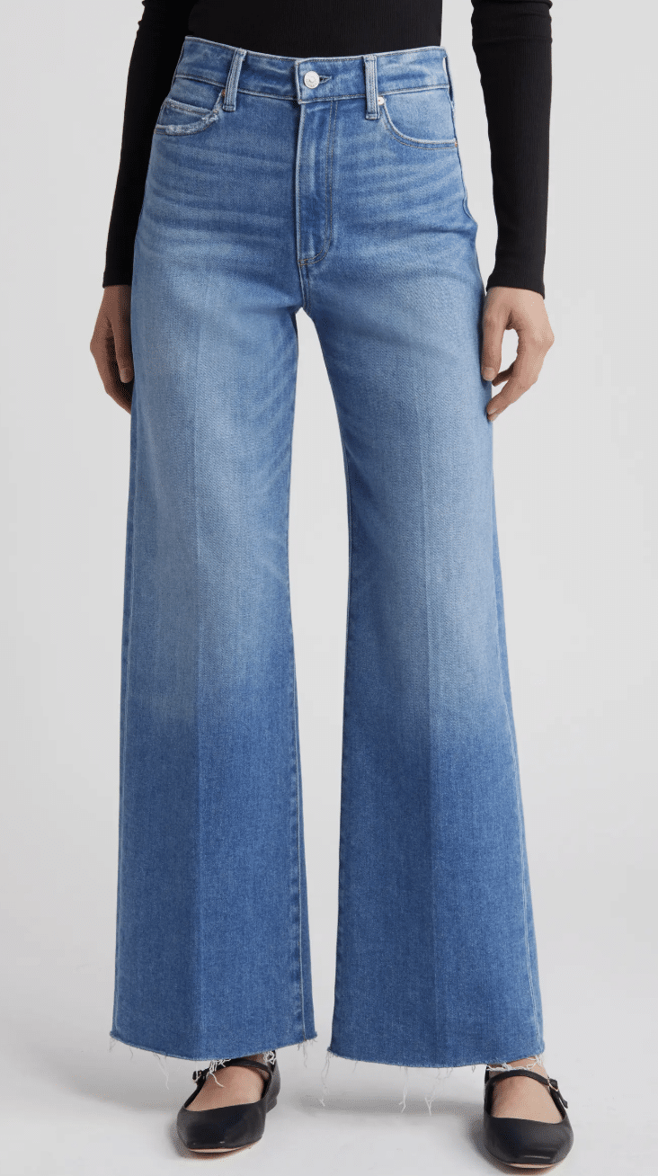 paige high rise denim jean