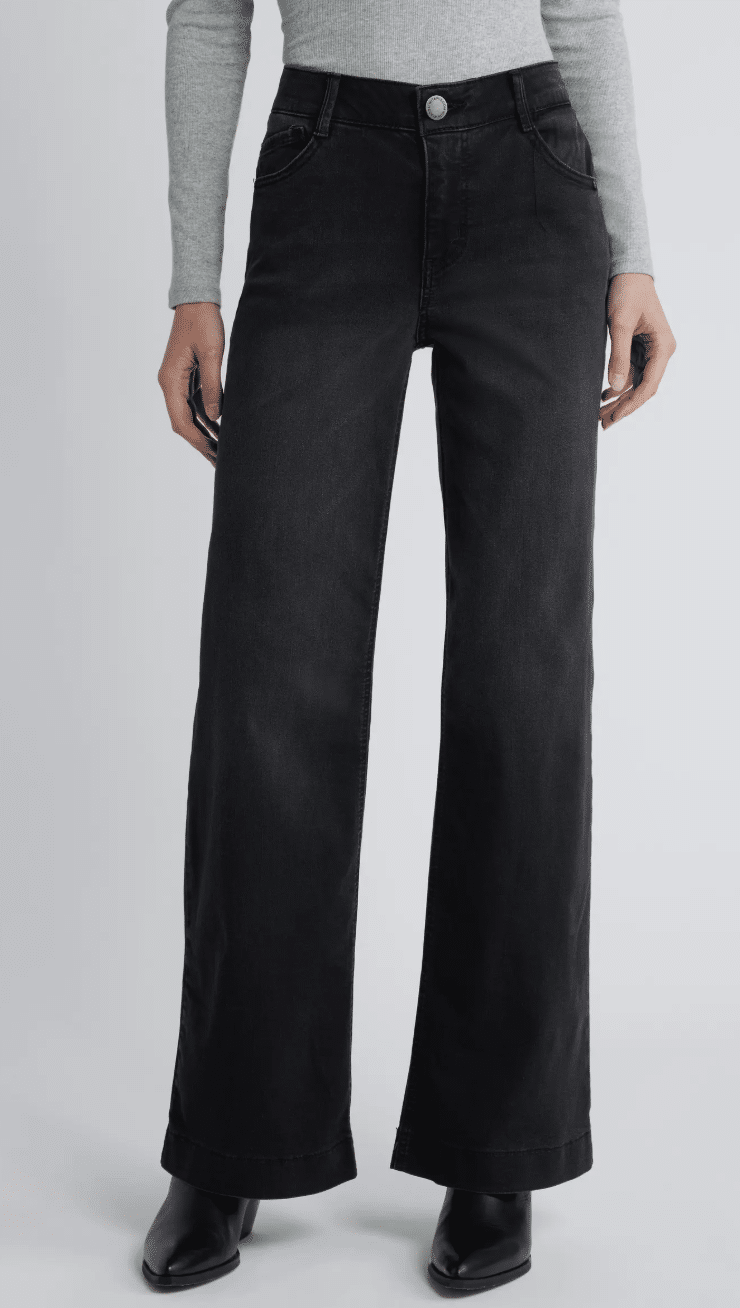 wit and wisdom jeans in black